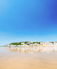 Le Havre et sa plage en Normandie, France