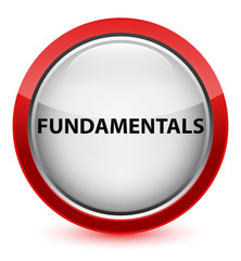 Fundamentals crystal red round button
