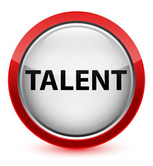 Talent crystal red round button