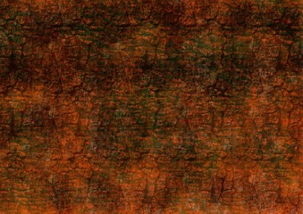 Rough rusty iron heavy metal plate