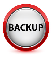 Backup crystal red round button