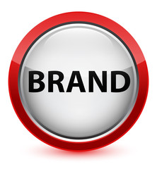 Brand crystal red round button