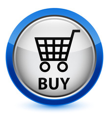 Buy crystal blue round button