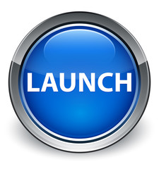 Launch optimum blue round button