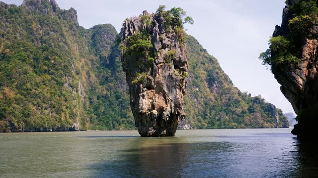 Beautiful rocky island in Thailand.