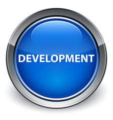 Development optimum blue round button