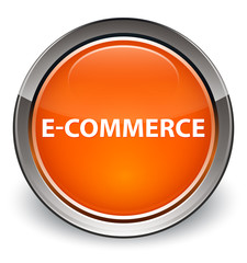 E-commerce optimum orange round button