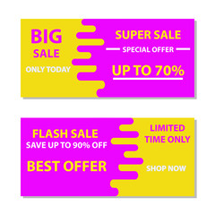 Super sale illustration marketing season holiday. Offer banner special discount price vector. Mega label shopping symbol abstract background. Hot purchase poster store graphic weekend big flyer