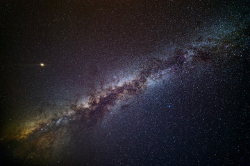 Milky Way and Mars