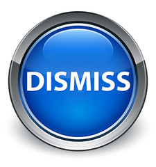 Dismiss optimum blue round button
