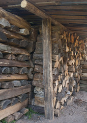 log, pile, wood, wooden, brown, cut, environment, industry, lumber, natural, raw, stack, fireplace, fire, background, bark, circle, detail, energy, forest, forestry, fuel, heat, material, nature, outd