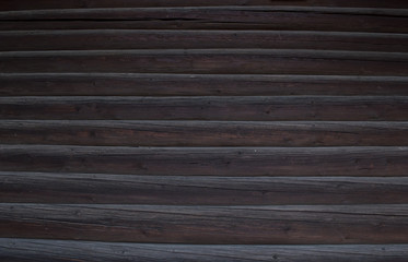 Obraz premium Wooden wall, log wall texture