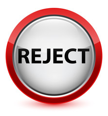 Reject crystal red round button