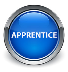 Apprentice optimum blue round button