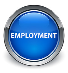 Employment optimum blue round button