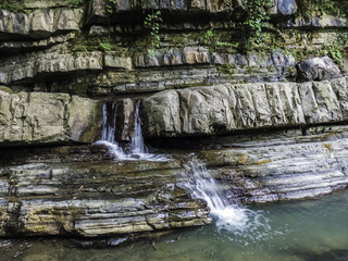 Waterfalls Zmejkovska in July