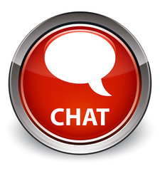 Chat optimum red round button