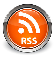 RSS optimum orange round button