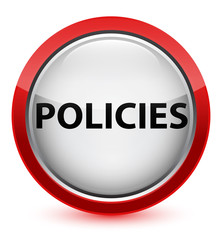 Policies crystal red round button