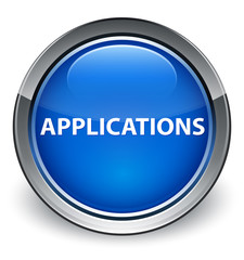 Applications optimum blue round button