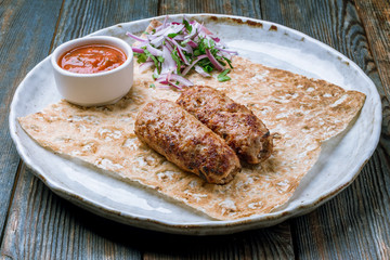 Lamb Lula kebab