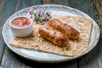 Lula kebab chicken