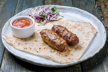 Lamb Lula kebab