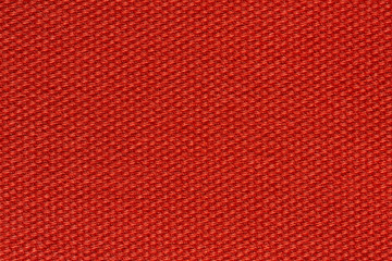 Fototapeta premium Saturated red fabric texture for your marvelous interior.
