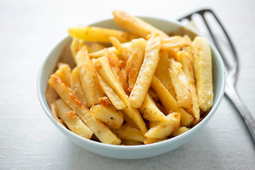 Roast parsnips with parmesan