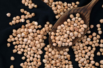 Dried vegetables, chickpeas