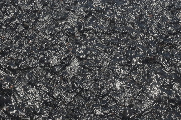 Black Beach Sand with Water for Blur