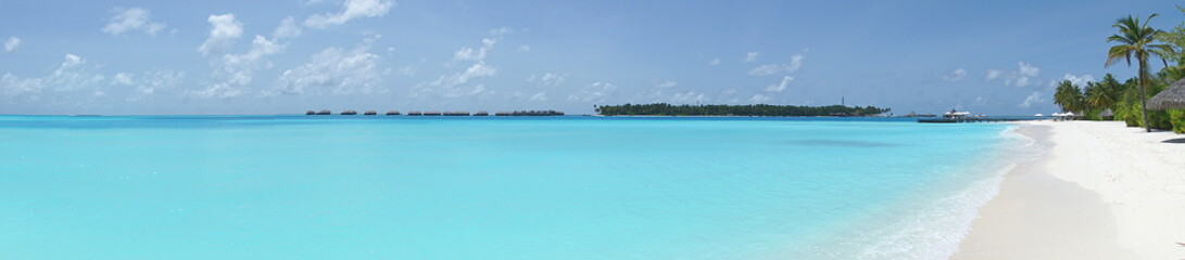 A beach on Rangali Island, Maldives 