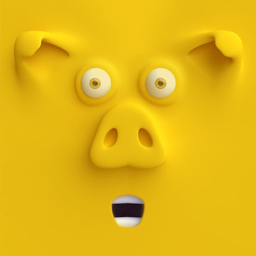 Cartoon Pig Face Photos Royalty Free Images Graphics Vectors Videos Adobe Stock