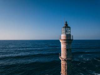 Chania Lighthouse - Drone Photo