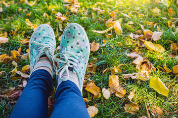 girl in the park