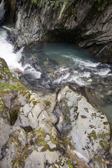 Blick von oben auf die Passer