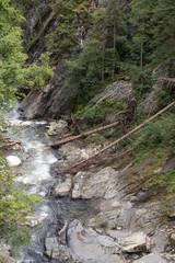 Blick von oben auf die Passer