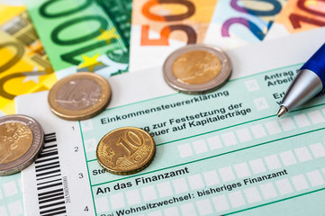 Finanzamt Steuererklärung 