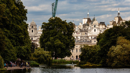 At the Buckingham Palace of London, United Kingdom