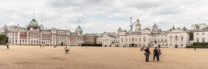 London Inner City on a warm summer day