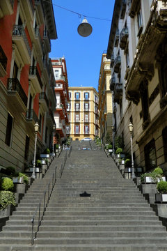 Napoli gradoni di Chiaia