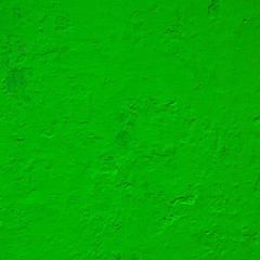 beautiful abstract grunge decorative bright green painted wall background. Art rough stylized texture square banner with space for text