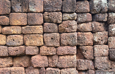 Laterite stone texture background, copy space.