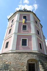 Fototapeta na wymiar Schloss in Becov nad Teplou