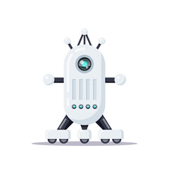 flat style robot icon