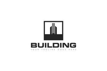 Naklejka premium building logo and icon design Template