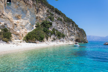 Fototapeta premium greece lefkada katsiki egremni