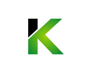 K letter logo design template 2