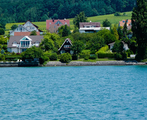 Häuser am Bodensee