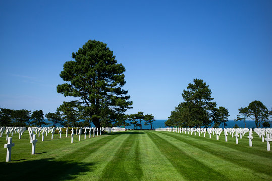 Cimitero americano D-Day Normandia